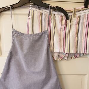 Abercrombie and Fitch skort and halter top